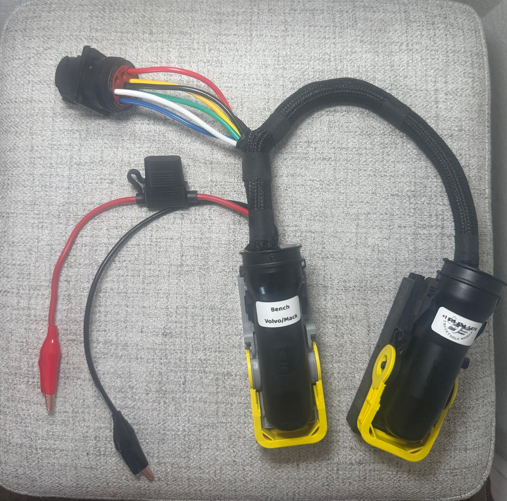 Arnés de banco de ECU Volvo/Mack Truck para lectura precisa de ECU