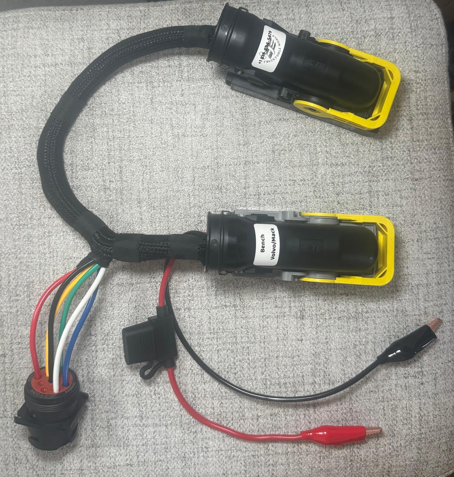 Arnés de banco de ECU Volvo/Mack Truck para lectura precisa de ECU